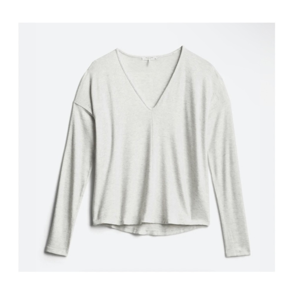 rag & bone / jean the knit vee long sleeve